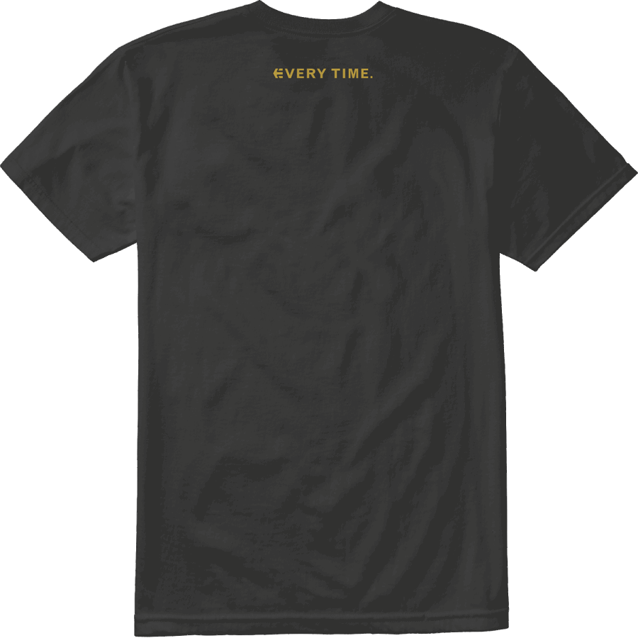Etnies Black COLT 45 HORSESHOE TEE