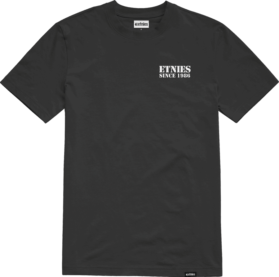 Etnies Black REBEL SPORTS TEE