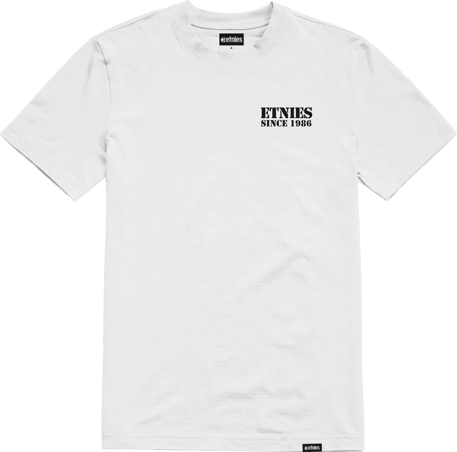 REBEL SPORTS TEE White Etnies