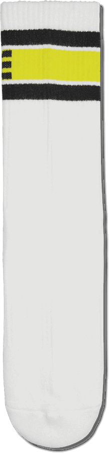 STENCIL SOCK Etnies White/Black