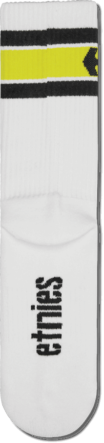 STENCIL SOCK Etnies White/Black